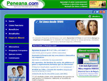 Tablet Screenshot of peneana.com